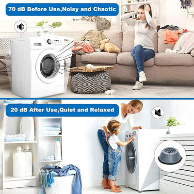 Anti Vibration Washing Machine Support（4PCs)