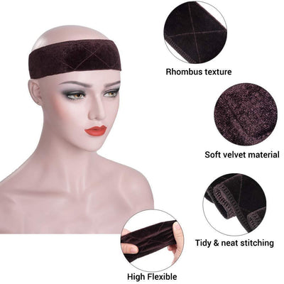 Adjustable Hair Bands For Wig In Velvet