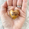 Little Pocket Hug Wooden Heart Token