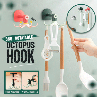 360 Degree Rotating Octopus Hook